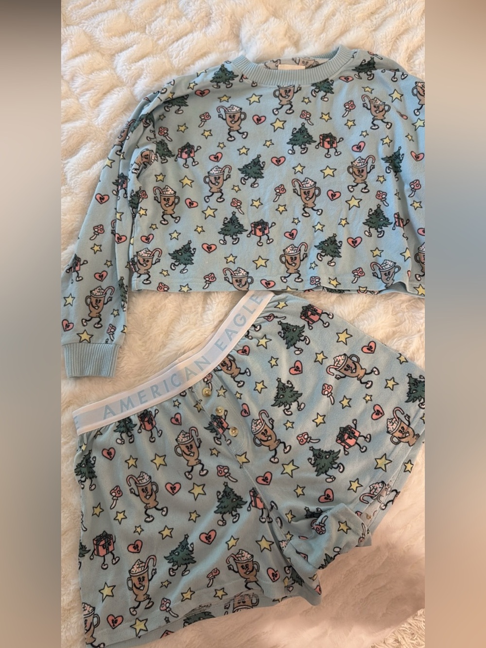 American eagle pjs (size small)